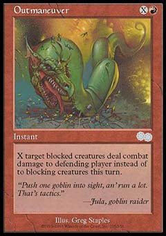 Outmaneuver (Urza's Saga) Medium Play