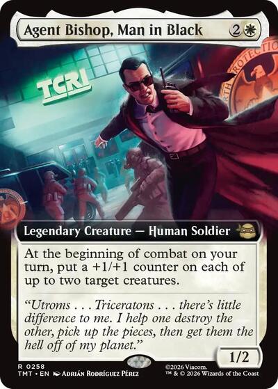 Agent Bishop  Man in Black  Extended Art|0|0|0.00
