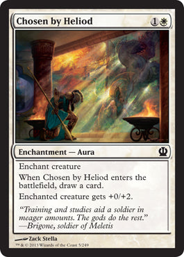 Chosen by Heliod (Theros) Medium Play Foil