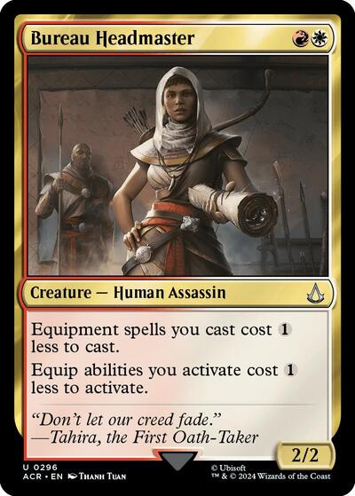 Bureau Headmaster (Universes Beyond: Assassin's Creed) Light Play