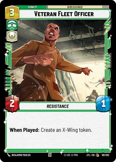 Veteran Fleet Officer (Jump to Lightspeed) Near Mint