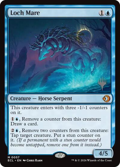 Loch Mare (Promo Pack: Lorwyn Eclipsed) Near Mint Foil