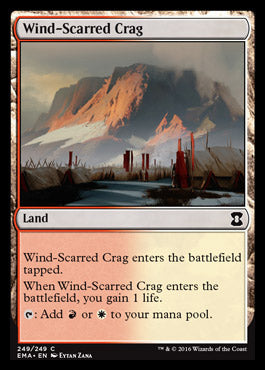 Wind-Scarred Crag (Eternal Masters) Light Play