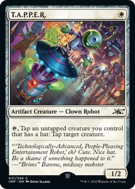 T.A.P.P.E.R. (Unfinity) Near Mint Foil