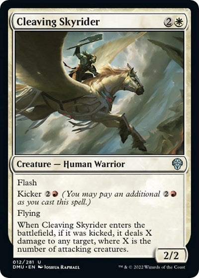 Cleaving Skyrider (Dominaria United) Near Mint Foil