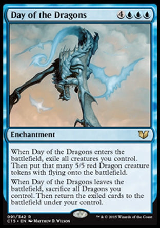 Day of the Dragons (Commander 2015) Medium Play