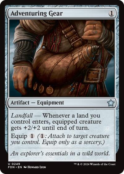 Adventuring Gear (Foundations) Near Mint