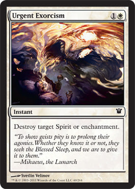 Urgent Exorcism (Innistrad) Heavy Play