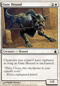 Gate Hound (Ravnica) Medium Play Foil