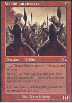 Goblin Taskmaster (Onslaught) Near Mint