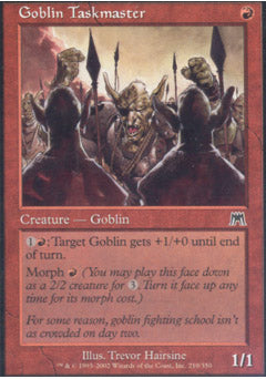 Goblin Taskmaster (Onslaught) Medium Play