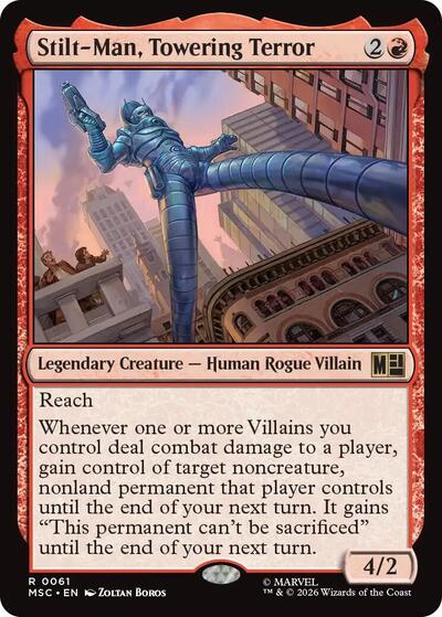 Stilt-Man, Towering Terror (Commander: Marvel Super Heroes) Near Mint