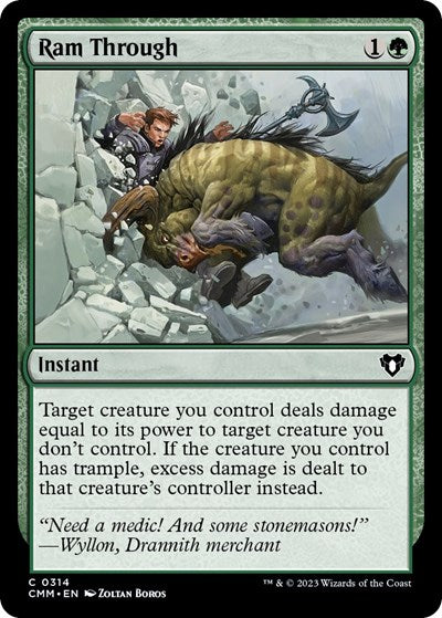 Ram Through (Commander Masters) Near Mint
