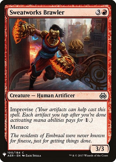 Sweatworks Brawler (Mystery Booster) Near Mint