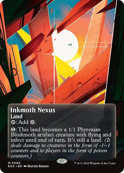 Inkmoth Nexus (0065) (Borderless) (Stellar Sights) Near Mint