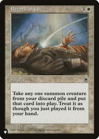 Breath of Life (The List) Light Play