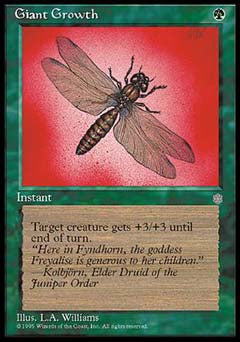 Giant Growth (Ice Age) Near Mint