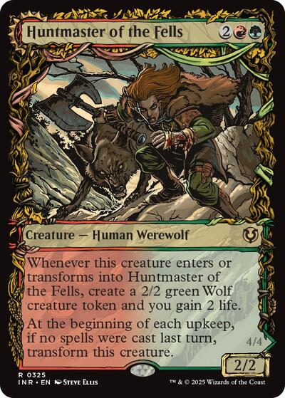 Huntmaster of the Fells (Showcase) (Innistrad Remastered) Near Mint Foil