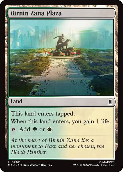 Birnin Zana Plaza (Marvel Super Heroes) Light Play