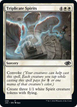 Triplicate Spirits (Jumpstart 2022) Light Play