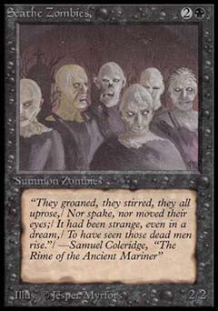 Scathe Zombies (Alpha) Medium Play