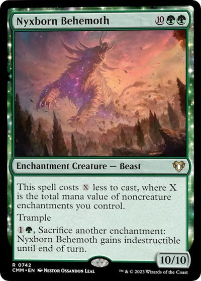 Nyxborn Behemoth (Commander Masters) Medium Play