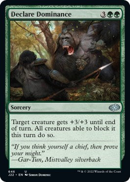 Declare Dominance (Jumpstart 2022) Medium Play