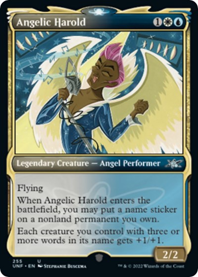 Angelic Harold (Showcase) (Unfinity) Near Mint Foil