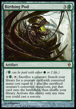 Birthing Pod (New Phyrexia) Damaged / Poor