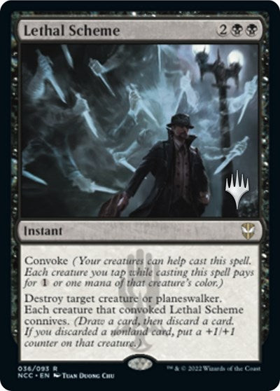 Lethal Scheme (Promo Pack: Streets of New Capenna) Near Mint Foil