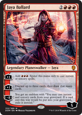 Jaya Ballard (Dominaria) Light Play Foil