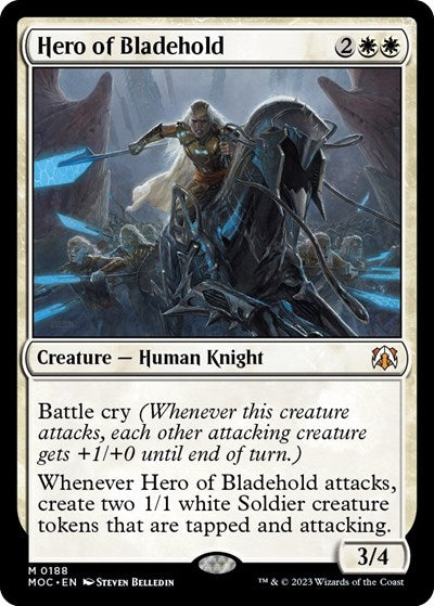 Hero of Bladehold (Commander: March of the Machine) Near Mint