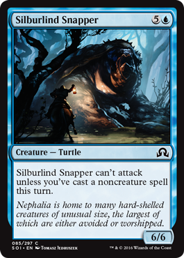 Silburlind Snapper (Shadows Over Innistrad) Medium Play Foil