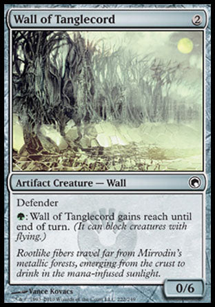 Wall of Tanglecord (Scars of Mirrodin) Light Play