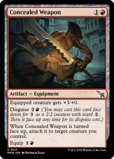 Concealed Weapon (Murders at Karlov Manor) Near Mint Foil