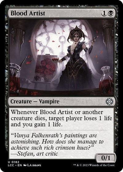 Blood Artist (Commander: The Lost Caverns of Ixalan) Light Play