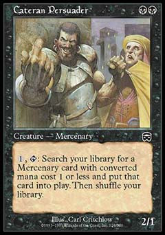 Cateran Persuader (Mercadian Masques) Heavy Play