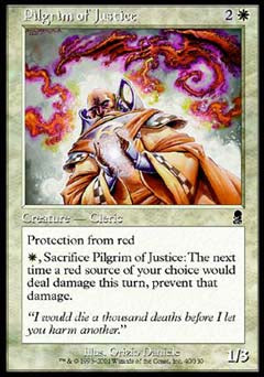 Pilgrim of Justice (Odyssey) Medium Play Foil