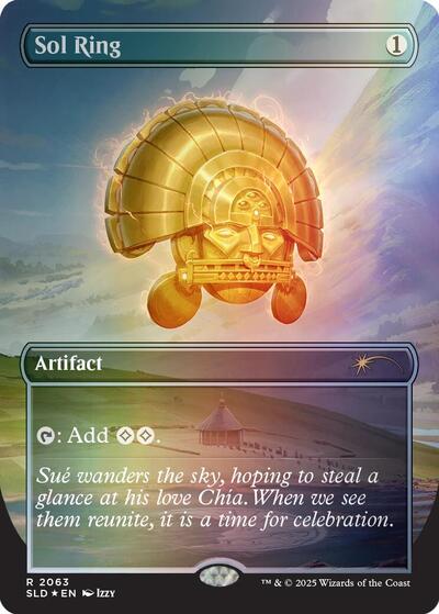 Sol Ring (2063) (Rainbow Foil) (Secret Lair) Near Mint Foil