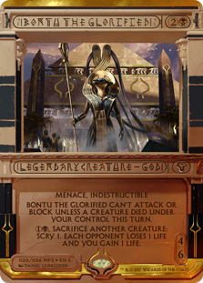 Bontu the Glorified (Amonkhet Invocations) Near Mint Foil