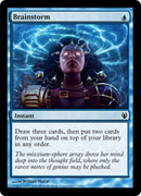 Brainstorm (Duel Decks: Izzet vs Golgari) Light Play