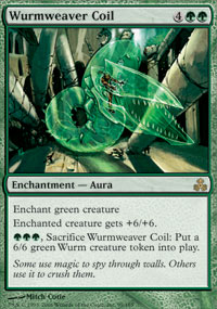 Wurmweaver Coil (Guildpact) Medium Play Foil