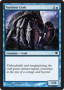 Fortress Crab (Innistrad) Medium Play Foil