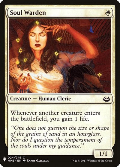 Soul Warden (Mystery Booster) Near Mint