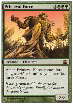 Primeval Force (8th Edition) Light Play Foil