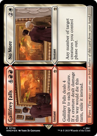 Gallifrey Falls / No More (Surge Foil) (Universes Beyond: Doctor Who) Near Mint Foil