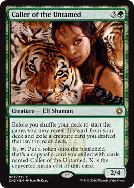 Caller of the Untamed (Conspiracy: Take the Crown) Near Mint Foil