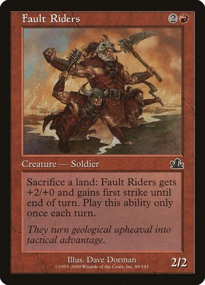 Fault Riders (Prophecy) Medium Play