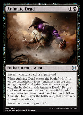 Animate Dead (Eternal Masters) Near Mint Foil