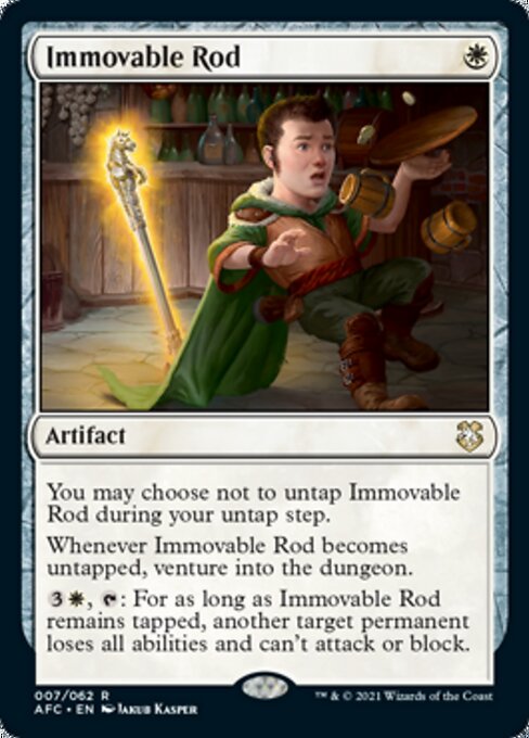 Immovable Rod (Commander 2021 Forgotten Realms) Near Mint